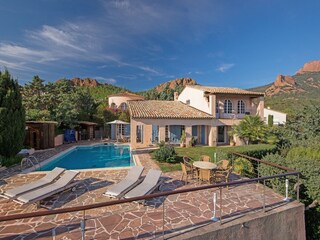 Villa Anthéor Grabación al aire libre 6