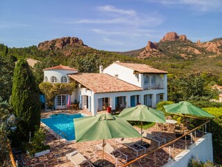Villa Anthéor Grabación al aire libre 8