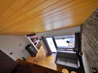 Fewo Blumes Bergfrieden - Blick von der Galerie