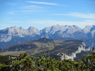 Blick auf die Steinplatte