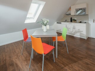 Wohnung Dach, Wohn- Essraum