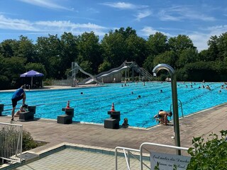 Hünfeld Schwimmbad Wasserrutsche