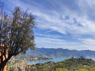 Sight from Nozarego to Santa