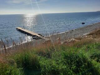 Ruhiges Idyll: Der Strand von Marienleuchte
