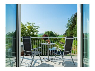 Balkon mit Ausblick