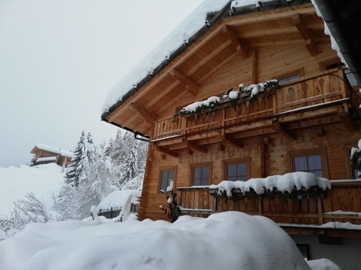 Unser Haus im Winter