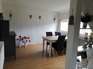 Das Wohnzimmer im 2. Etage