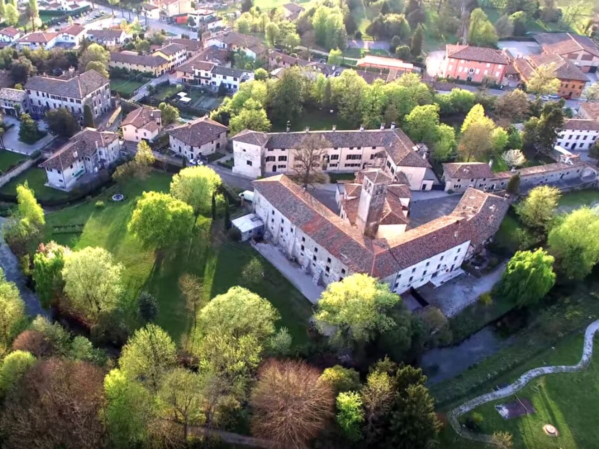 Airview of the castle