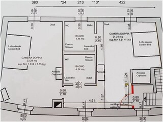 Casa de vacaciones Strassoldo Plano de planta 41