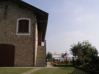 Blick auf dem Innenhof