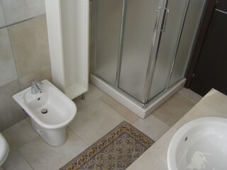 Das Badzimmer "Azzurro"