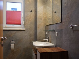 Bathroom on the ground floor