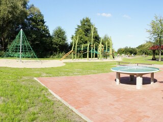 Adventure playground at Flessensee beach