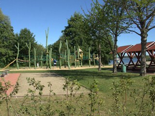 Seating at Fleesensee beach