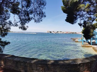 Blick auf die Altstadt Porec