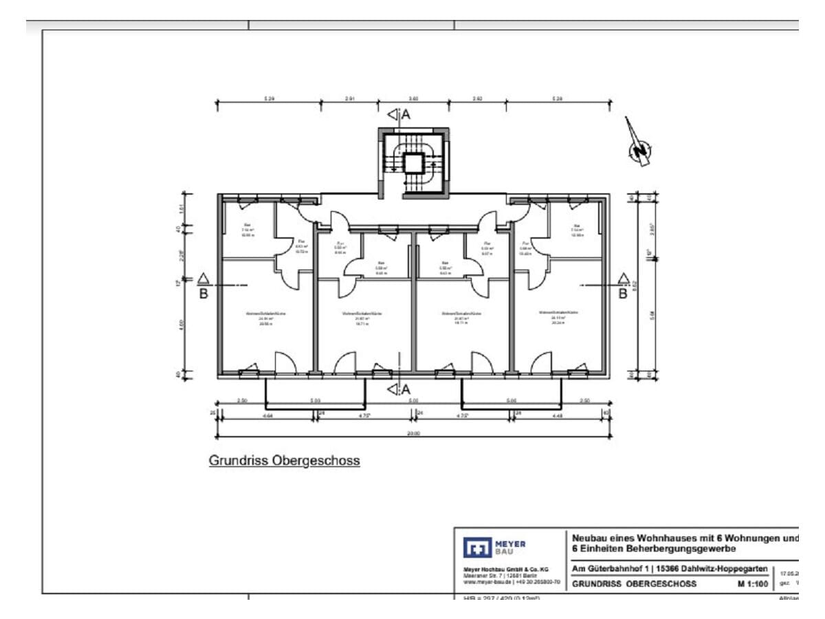 Grundriss Obergeschoss