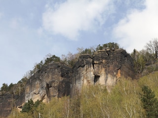 Felsenblick vom Haus