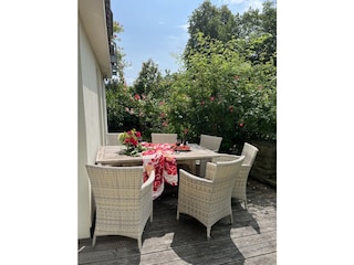 Terrasse Blick nach Osten