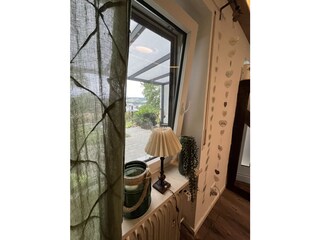 Blick auf die Terrasse