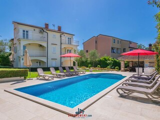 Villa Porec Buitenaudio-opname 2