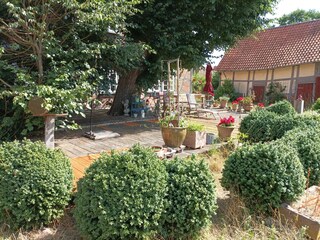 Terrasse am Haupthaus