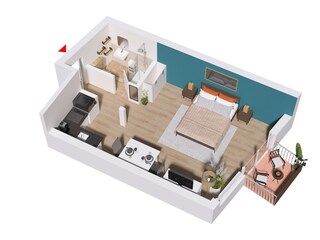 Appartamento per vacanze Westerland Caratteristiche 21