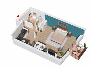 Appartamento per vacanze Westerland Registrazione all'aperto 4