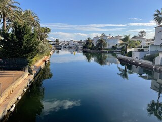 Hauptkanal in Empuriabrava