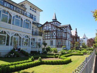 Strandvillen in Binz.