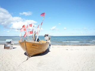 Der Strand von Binz.