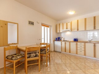 Kitchen and dining area
