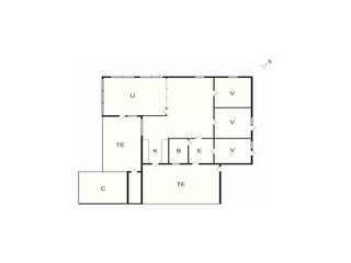 Vakantiehuis Hou Grondplan 37