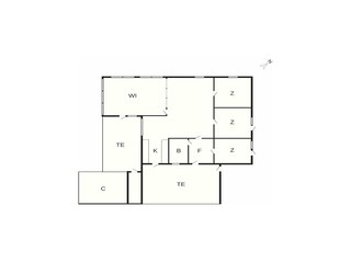 Vakantiehuis Hou Grondplan 5