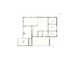 Ferienhaus Hou Grundriss 5