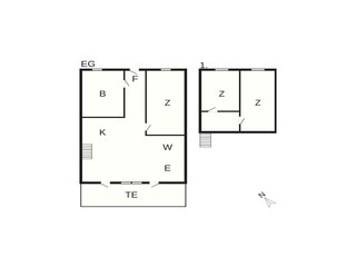 Casa de vacaciones Agger Plano de planta 32