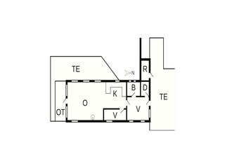 Maison de vacances Læsø Plan d'étage 36