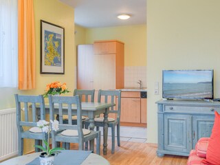 Ferienwohnung Göhren Wohnzimmer 4