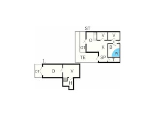 Holiday house Stauning Floor Plan 13