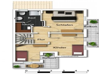 Casa per le vacanze Trassenheide Pianta del piano 36