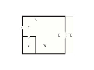 Vakantiehuis Allinge Grondplan 6