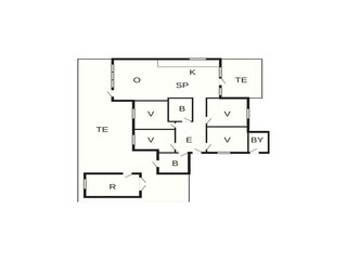 Holiday house Sønderballe Floor Plan 39