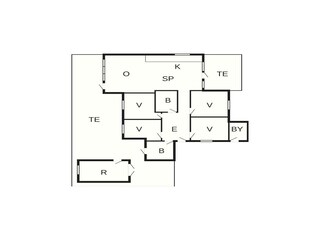 Ferienhaus Sønderballe Grundriss 40