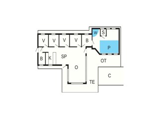 Casa de vacaciones Trend Plano de planta 2