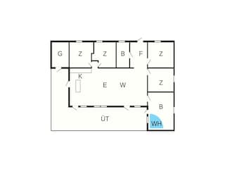 Ferienhaus Marielyst Grundriss 53