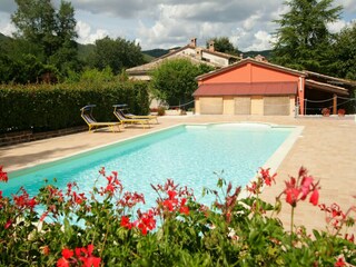 Ferienhaus Piobbico Außenaufnahme 7