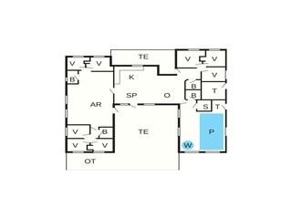 Holiday house Marielyst Floor Plan 42