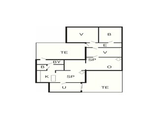 Vakantiehuis Greve (Seeland) Grondplan 38