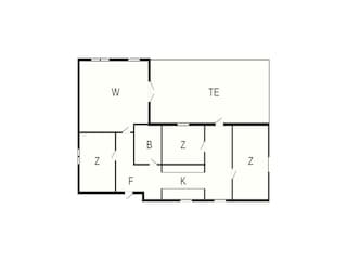Ferienhaus Jægerspris Grundriss 4