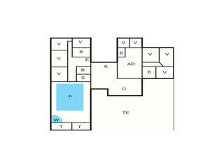 Ferienhaus Bratten Strand Grundriss 42