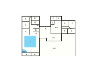 Ferienhaus Bratten Strand Grundriss 43